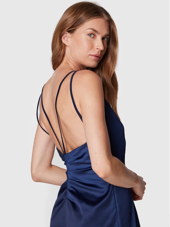 Rinascimento Γυναίκες Βραδινά Φορέματα Φόρεμα βραδινό CFC0018692002 Σκούρο μπλε Slim Fit 6 Rinascimento Γυναίκες Βραδινά Φορέματα Φόρεμα βραδινό CFC0018692002 Σκούρο μπλε Slim Fit - Image 4