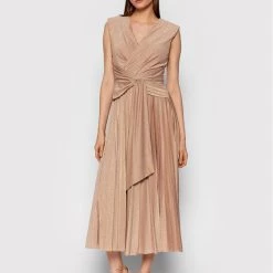 Rinascimento Γυναίκες Κοκτέιλ Φορέματα Φόρεμα κοκτέιλ CFC0105077003 Χρυσό Slim Fit