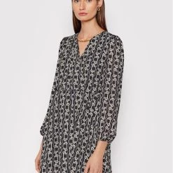 Rinascimento Γυναίκες Καθημερινά Φορέματα Φόρεμα καθημερινό CFC0105076003 Μαύρο Regular Fit