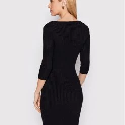 Rinascimento Γυναίκες Πλεκτά Φορέματα Φόρεμα υφασμάτινο CFM0010919003 Μαύρο Slim Fit -Rinascimento Εκπτώσεις unnamed file 106