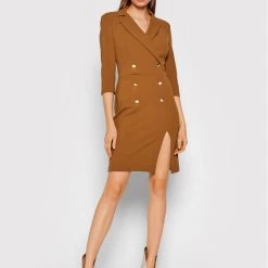 Rinascimento Γυναίκες Κοκτέιλ Φορέματα Φόρεμα κοκτέιλ CFC0105023003 Καφέ Slim Fit -Rinascimento Εκπτώσεις unnamed file 1061