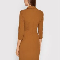 Rinascimento Γυναίκες Κοκτέιλ Φορέματα Φόρεμα κοκτέιλ CFC0105023003 Καφέ Slim Fit -Rinascimento Εκπτώσεις unnamed file 1062