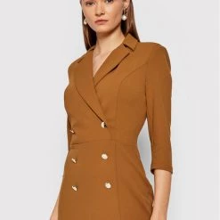 Rinascimento Γυναίκες Κοκτέιλ Φορέματα Φόρεμα κοκτέιλ CFC0105023003 Καφέ Slim Fit -Rinascimento Εκπτώσεις unnamed file 1063