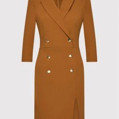 Rinascimento Γυναίκες Κοκτέιλ Φορέματα Φόρεμα κοκτέιλ CFC0105023003 Καφέ Slim Fit -Rinascimento Εκπτώσεις unnamed file 1064