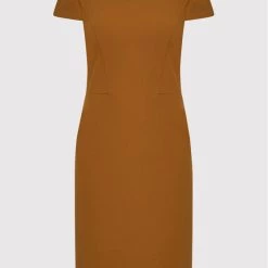 Rinascimento Γυναίκες Κοκτέιλ Φορέματα Φόρεμα κοκτέιλ CFC0105031003 Καφέ Regular Fit -Rinascimento Εκπτώσεις unnamed file 1069