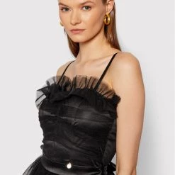 Rinascimento Γυναίκες Κοκτέιλ Φορέματα Φόρεμα κοκτέιλ CFC0104891003 Μαύρο Slim Fit -Rinascimento Εκπτώσεις unnamed file 1073