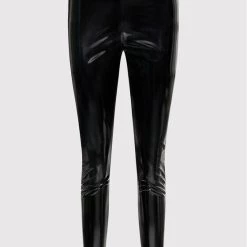 Rinascimento Γυναίκες Δερμάτινα Παντελόνια Παντελόνι από απομίμηση δέρματος CFC0104849003 Μαύρο Skinny Fit -Rinascimento Εκπτώσεις unnamed file 1079