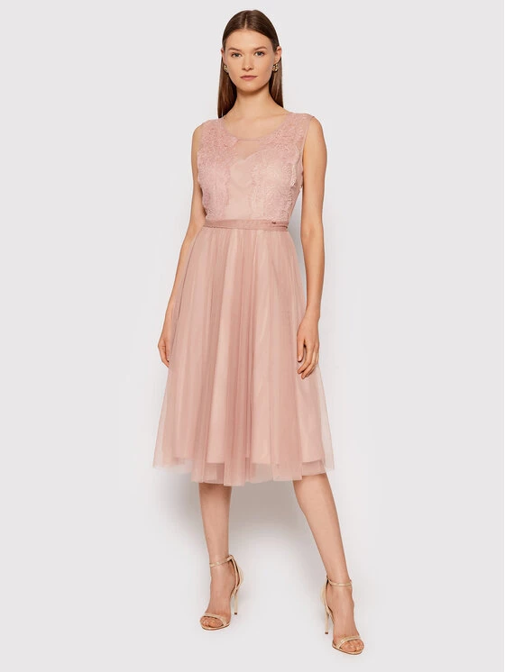 Rinascimento Γυναίκες Κοκτέιλ Φορέματα Φόρεμα κοκτέιλ CFC0104679003 Ροζ Regular Fit 3 Rinascimento Γυναίκες Κοκτέιλ Φορέματα Φόρεμα κοκτέιλ CFC0104679003 Ροζ Regular Fit