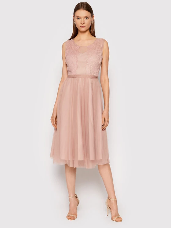 Rinascimento Γυναίκες Κοκτέιλ Φορέματα Φόρεμα κοκτέιλ CFC0104679003 Ροζ Regular Fit 4 Rinascimento Γυναίκες Κοκτέιλ Φορέματα Φόρεμα κοκτέιλ CFC0104679003 Ροζ Regular Fit - Image 2