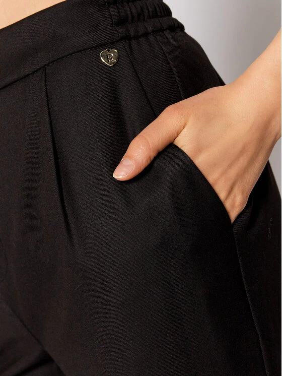 Rinascimento Γυναίκες Υφασμάτινα Παντελόνια Παντελόνι υφασμάτινο CFC0103954003 Μαύρο Regular Fit 6 Rinascimento Γυναίκες Υφασμάτινα Παντελόνια Παντελόνι υφασμάτινο CFC0103954003 Μαύρο Regular Fit - Image 4