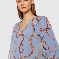 Rinascimento Γυναίκες Μπλουζάκια Μπλουζάκι CFC0018081002 Μπλε Regular Fit -Rinascimento Εκπτώσεις unnamed file 1103