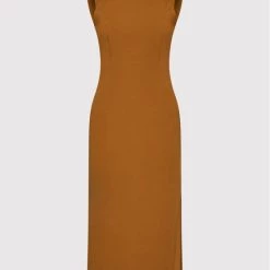 Rinascimento Γυναίκες Καθημερινά Φορέματα Φόρεμα καθημερινό CFC0018011002 Καφέ Slim Fit -Rinascimento Εκπτώσεις unnamed file 1114