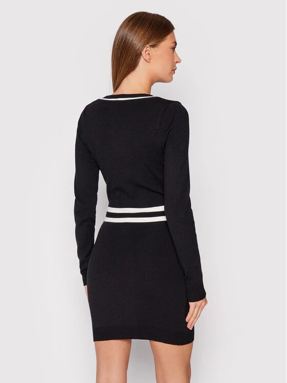 Rinascimento Γυναίκες Πλεκτά Φορέματα Φόρεμα υφασμάτινο CFM0010417003 Μαύρο Slim Fit 5 Rinascimento Γυναίκες Πλεκτά Φορέματα Φόρεμα υφασμάτινο CFM0010417003 Μαύρο Slim Fit - Image 3