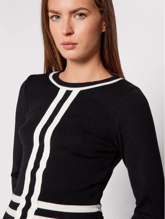 Rinascimento Γυναίκες Πλεκτά Φορέματα Φόρεμα υφασμάτινο CFM0010417003 Μαύρο Slim Fit 6 Rinascimento Γυναίκες Πλεκτά Φορέματα Φόρεμα υφασμάτινο CFM0010417003 Μαύρο Slim Fit - Image 4