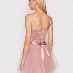 Rinascimento Γυναίκες Κοκτέιλ Φορέματα Φόρεμα κοκτέιλ CFC0104891003 Ροζ Slim Fit -Rinascimento Εκπτώσεις unnamed file 1122