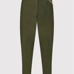 Rinascimento Γυναίκες Υφασμάτινα Παντελόνια Παντελόνι υφασμάτινο CFC0104466003 Πράσινο Regular Fit -Rinascimento Εκπτώσεις unnamed file 1129