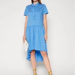 Rinascimento Γυναίκες Καθημερινά Φορέματα Φόρεμα καθημερινό CFC0103381003 Μπλε Regular Fit -Rinascimento Εκπτώσεις unnamed file 1141