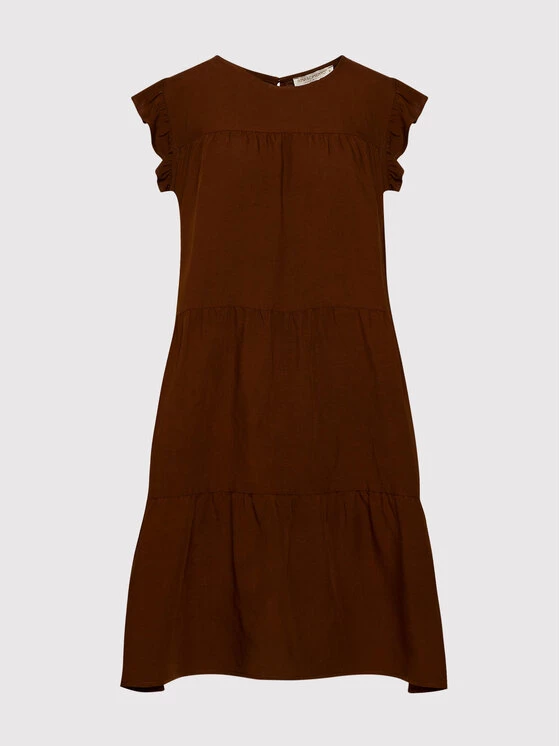 Rinascimento Γυναίκες Καλοκαιρινά Φορέματα Φόρεμα καλοκαιρινό CFC0103416003 Καφέ Regular Fit 7 Rinascimento Γυναίκες Καλοκαιρινά Φορέματα Φόρεμα καλοκαιρινό CFC0103416003 Καφέ Regular Fit - Image 5