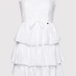 Rinascimento Γυναίκες Καλοκαιρινά Φορέματα Φόρεμα καλοκαιρινό CFC0104520003 Λευκό Regular Fit -Rinascimento Εκπτώσεις unnamed file 1154