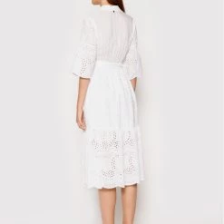Rinascimento Γυναίκες Καλοκαιρινά Φορέματα Φόρεμα καλοκαιρινό CFC0104521003 Λευκό Regular Fit -Rinascimento Εκπτώσεις unnamed file 1187