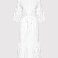 Rinascimento Γυναίκες Καλοκαιρινά Φορέματα Φόρεμα καλοκαιρινό CFC0104521003 Λευκό Regular Fit -Rinascimento Εκπτώσεις unnamed file 1189