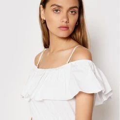 Rinascimento Γυναίκες Καλοκαιρινά Φορέματα Φόρεμα καλοκαιρινό CFC0103583003 Λευκό Regular Fit -Rinascimento Εκπτώσεις unnamed file 1219