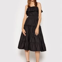 Rinascimento Γυναίκες Καλοκαιρινά Φορέματα Φόρεμα καλοκαιρινό CFC0103583003 Μαύρο Regular Fit -Rinascimento Εκπτώσεις unnamed file 1232