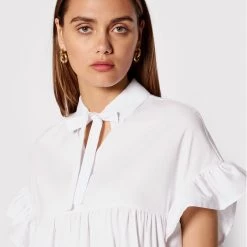 Rinascimento Γυναίκες Μπλουζάκια Μπλουζάκι CFC0103421003 Λευκό Relaxed Fit -Rinascimento Εκπτώσεις unnamed file 1244