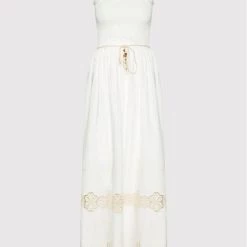 Rinascimento Γυναίκες Καλοκαιρινά Φορέματα Φόρεμα καλοκαιρινό CFC0103454003 Λευκό Regular Fit -Rinascimento Εκπτώσεις unnamed file 1270