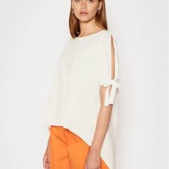 Rinascimento Γυναίκες Μπλουζάκια Μπλουζάκι CFC0103448003 Λευκό Regular Fit