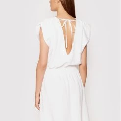 Rinascimento Γυναίκες Καλοκαιρινά Φορέματα Φόρεμα καλοκαιρινό CFC0103488003 Λευκό Regular Fit -Rinascimento Εκπτώσεις unnamed file 1278