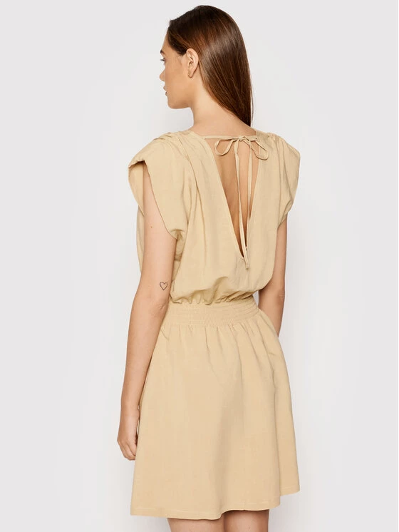 Rinascimento Γυναίκες Καλοκαιρινά Φορέματα Φόρεμα καλοκαιρινό CFC0103488003 Μπεζ Regular Fit 5 Rinascimento Γυναίκες Καλοκαιρινά Φορέματα Φόρεμα καλοκαιρινό CFC0103488003 Μπεζ Regular Fit - Image 3