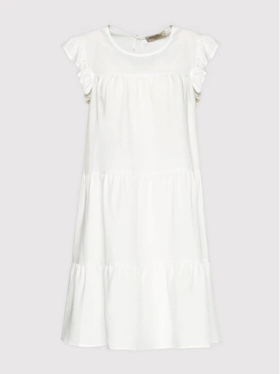 Rinascimento Γυναίκες Καλοκαιρινά Φορέματα Φόρεμα καλοκαιρινό CFC0103416003 Λευκό Regular Fit 7 Rinascimento Γυναίκες Καλοκαιρινά Φορέματα Φόρεμα καλοκαιρινό CFC0103416003 Λευκό Regular Fit - Image 5