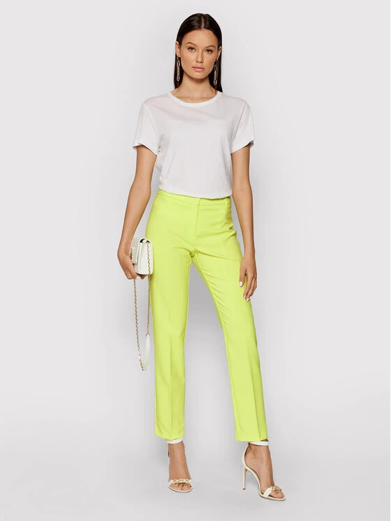 Rinascimento Γυναίκες Παντελόνια Chinos Παντελόνι Chino CFC0103166003 Κίτρινο Slim Fit 4 Rinascimento Γυναίκες Παντελόνια Chinos Παντελόνι Chino CFC0103166003 Κίτρινο Slim Fit - Image 2