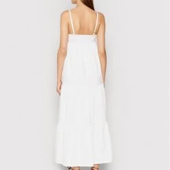 Rinascimento Γυναίκες Καλοκαιρινά Φορέματα Φόρεμα καλοκαιρινό CFC0017921002 Λευκό Relaxed Fit -Rinascimento Εκπτώσεις unnamed file 1318