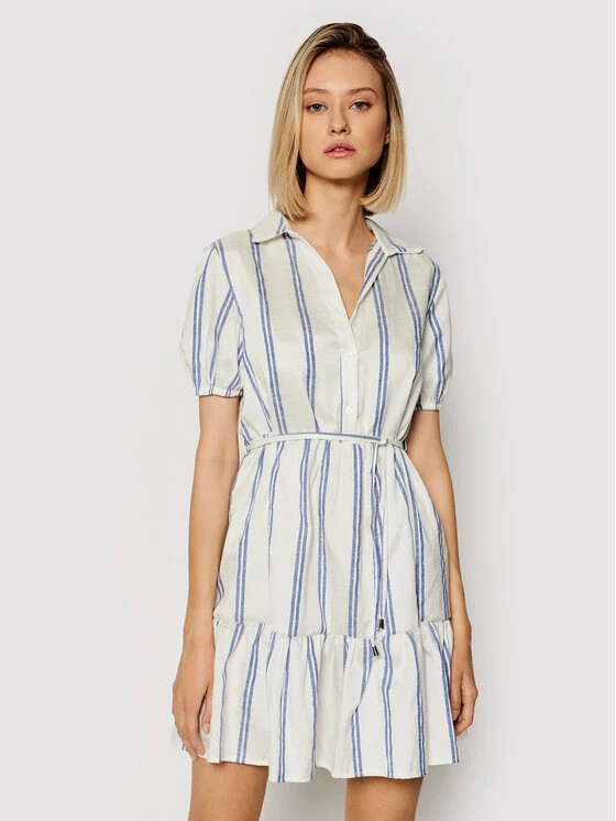 Rinascimento Γυναίκες Καλοκαιρινά Φορέματα Φόρεμα καλοκαιρινό CFC0017919002 Λευκό Regular Fit 3 Rinascimento Γυναίκες Καλοκαιρινά Φορέματα Φόρεμα καλοκαιρινό CFC0017919002 Λευκό Regular Fit