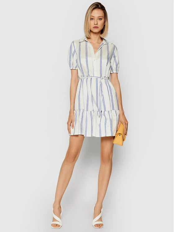 Rinascimento Γυναίκες Καλοκαιρινά Φορέματα Φόρεμα καλοκαιρινό CFC0017919002 Λευκό Regular Fit 4 Rinascimento Γυναίκες Καλοκαιρινά Φορέματα Φόρεμα καλοκαιρινό CFC0017919002 Λευκό Regular Fit - Image 2