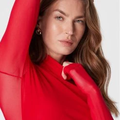 Rinascimento Γυναίκες Μπλουζάκια Ζιβάγκο CFC0109655003 Κόκκινο Slim Fit -Rinascimento Εκπτώσεις unnamed file 136