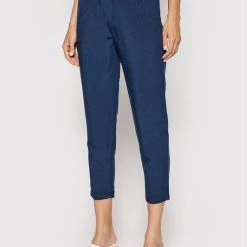 Rinascimento Γυναίκες Υφασμάτινα Παντελόνια Παντελόνι υφασμάτινο CFC0103571003 Σκούρο μπλε Regular Fit