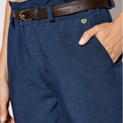 Rinascimento Γυναίκες Υφασμάτινα Παντελόνια Παντελόνι υφασμάτινο CFC0103571003 Σκούρο μπλε Regular Fit -Rinascimento Εκπτώσεις unnamed file 1379