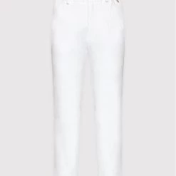 Rinascimento Γυναίκες Υφασμάτινα Παντελόνια Παντελόνι υφασμάτινο CFC0103571003 Λευκό Regular Fit -Rinascimento Εκπτώσεις unnamed file 1385