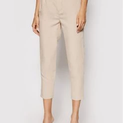 Rinascimento Γυναίκες Υφασμάτινα Παντελόνια Παντελόνι υφασμάτινο CFC0103571003 Μπεζ Regular Fit
