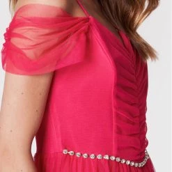 Rinascimento Γυναίκες Κοκτέιλ Φορέματα Φόρεμα κοκτέιλ CFC0110393003 Ροζ Regular Fit -Rinascimento Εκπτώσεις unnamed file 141