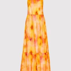 Rinascimento Γυναίκες Καλοκαιρινά Φορέματα Φόρεμα καλοκαιρινό CFC0103696003 Πορτοκαλί Regular Fit -Rinascimento Εκπτώσεις unnamed file 1410