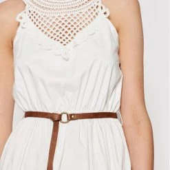 Rinascimento Γυναίκες Καλοκαιρινά Φορέματα Φόρεμα καλοκαιρινό CFC0103508003 Λευκό Regular Fit -Rinascimento Εκπτώσεις unnamed file 1414