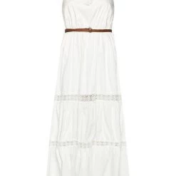 Rinascimento Γυναίκες Καλοκαιρινά Φορέματα Φόρεμα καλοκαιρινό CFC0103508003 Λευκό Regular Fit -Rinascimento Εκπτώσεις unnamed file 1415