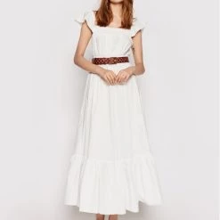 Rinascimento Γυναίκες Καλοκαιρινά Φορέματα Φόρεμα καλοκαιρινό CFC0103666003 Λευκό Regular Fit -Rinascimento Εκπτώσεις unnamed file 1442