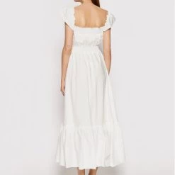 Rinascimento Γυναίκες Καλοκαιρινά Φορέματα Φόρεμα καλοκαιρινό CFC0103666003 Λευκό Regular Fit -Rinascimento Εκπτώσεις unnamed file 1443