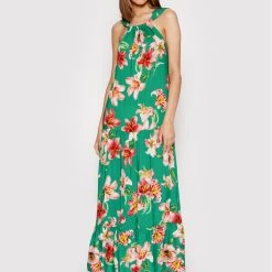 Rinascimento Γυναίκες Καλοκαιρινά Φορέματα Φόρεμα καλοκαιρινό CFC0103452003 Πράσινο Regular Fit