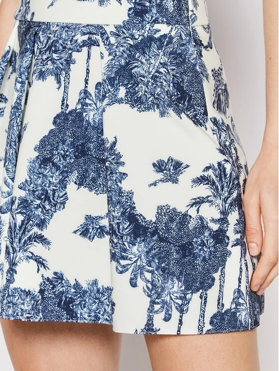 Rinascimento Γυναίκες Υφασμάτινα Σορτς Σορτς υφασμάτινο CFC0108689003 Λευκό Regular Fit 6 Rinascimento Γυναίκες Υφασμάτινα Σορτς Σορτς υφασμάτινο CFC0108689003 Λευκό Regular Fit - Image 4